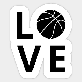 love basketball Sticker